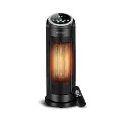 undefined - Calefactor Silencioso Cerámico PTC con Control Remoto y Modo ECO