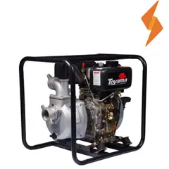 TOYAMA - Motobomba Diésel Tdwp80sxp 3'' x 3'' 7hp / 296 cc Caudal 28mca y 60m3/h
