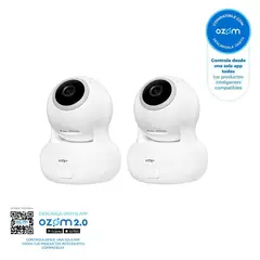 VTA PLUS - Kit X2 Cámaras Wifi Movimiento 2K Interior  Quasar