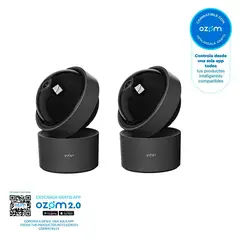 VTA PLUS - Kit X2 Cámaras Wifi Movimiento 2k Interior Saturn