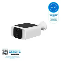 VTA PLUS - Cámara Wifi Fija Con Panel Solar Resolución 3k Navy