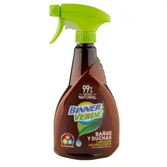 BINNER - Limpiador Desinfectante Baños y Duchas Verde x500ml