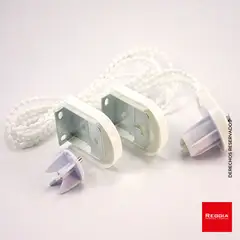 REGGIA - Set Accesorios Cortina Enrollable Ancho 80 Hasta 180