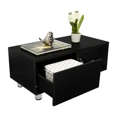 RTA DESIGN - Mesa centro torence 35x80x40cm wengue