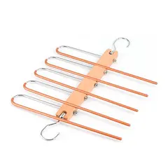 undefined - Colgador de Pantalones Ropa Ganchos 5 En 1 Antideslizante