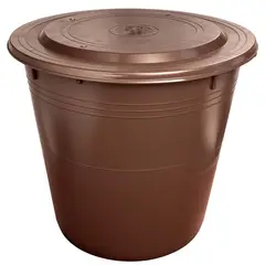 ENERGY PLUS - Tanque Industrial Multiusos 120L Plástico Reforzado Con Tapa