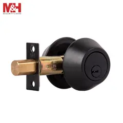 M&H SECURITY LOCKS - Cerrojo Llave Negro Multipunto Mha