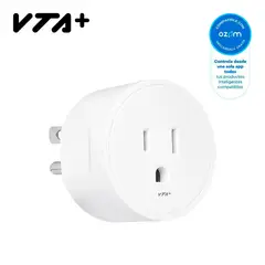 VTA PLUS - Tomacorriente Inteligente Wifi Dot 8 Programable