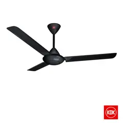 KDK - Ventilador de Techo Industrial Sin Luz 7946cfm 3 Aspas 142 cm Color Blanco con Control Pared