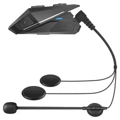 undefined - Intercomunicador Bluetooth para Casco de Motocicleta Resistente al Agua