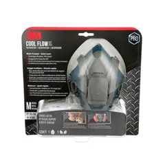 3M - Respirador Media Cara Siliconado P100