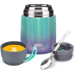 undefined - Termo de Comida Térmico de Acero Inoxidable con Cuchara Integrada