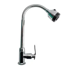 HICASA - Grifería para Lavaplatos Agua Fría Escualizable Pp Consumo 9 l/min