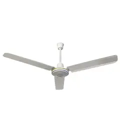 HALUX - Ventilador Industrial 122cm 3 Aspas 5 Velocidades Blanco