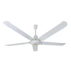 undefined - Ventilador Industrial 144cm 5 Aspas 5 Velocidades Blanco