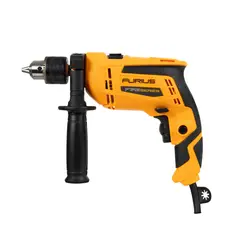FURIUS - Taladro Percutor 1/2 Pulgada 750W 0-3300 RPM 110V 60Hz
