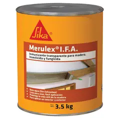 SIKA - Inmunizante Insecticida Fungicida para Madera Transparente 3.5 Kg