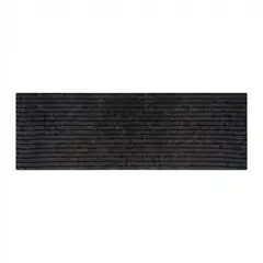 DIB - Tapete Camino Acanelado 60x180 cm Gris Oscuro