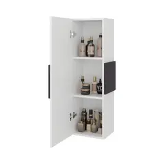 RTA DESIGN - Botiquín Vanguard 97x32x26cm RTA Kronos Blanco Wengue