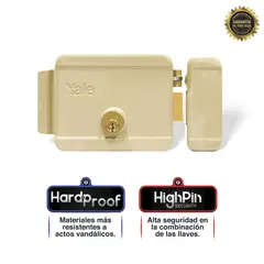 YALE - Cerradura Eléctrica Derecha Control Remoto
