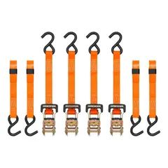 SMARTSTRAP - Set de 4 Correas de Amarre con Ratchet 426.72 Cm SmartStraps
