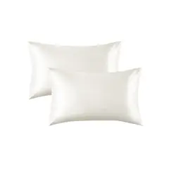 undefined - Funda Almohada Satín Saten Tipo Seda Set X2 Unids