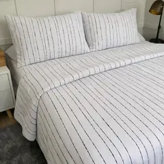 MY HOME STORE - Juego Sábanas Lunna Print Queen