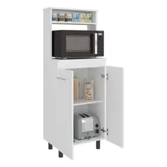 RTA DESIGN - Mueble Microondas Alani 140x60x35 Rta Kronos Blanco
