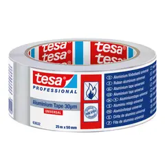 TESA - Cinta Foil Aluminio 25m x 50mm 30mic