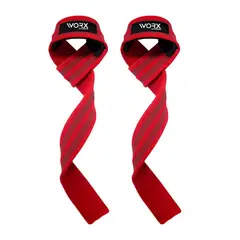 WORX - Straps Correas Levantamiento Pesas Gym Gimnasio Set 2