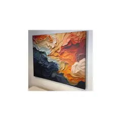 undefined - Cuadro con Diseño Biomórfico Abstracto de 112 x 86 cm Hiedra del Bronx