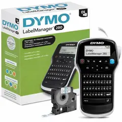 DYMO - Rotuladora Portátil de Teclado Impresión Térmica 1 Etiqueta por Minuto
