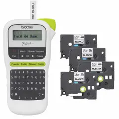 BROTHER - Rotuladora Portátil de Teclado Impresión Monocromática Básica