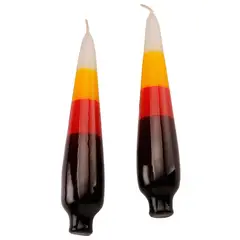 VELAS AGATHA - Set X 2 Velas Lágrima Bifuminada