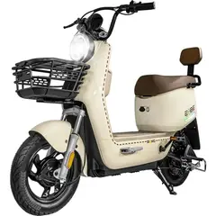 undefined - Bicicleta Eléctrica Gris Urbana