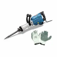 UYUSTOOLS - Combo Picota Eléctrica 1240W 1400RPM 37.6J + Guantes