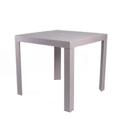 COLPLAST - Mesa Plástica de 4 Puestos Coral Pistacho