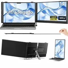 undefined - Extensor de Monitor Dual IPS 14 Pulgadas FHD 1080p 60Hz Bkvoo