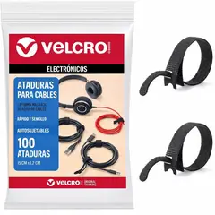 VELCRO BRAND - Amarres Y Organizadores De Cables De Nailon Y Polipropileno 15.2 Cm Paquete De 100 Unidades
