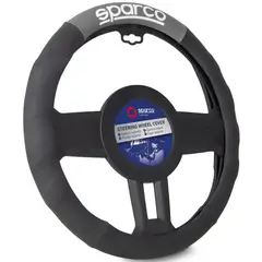 SPARCO - Cubre timón Negro-Gris