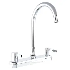 SENSI DACQUA - Grifería para Lavaplatos Mezclador con Base Bilbao Cromo