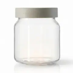 BORGONOVO - Frasco Vidrio Practica 1000 ml Transparente Italia
