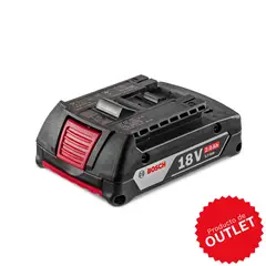 BOSCH - Batería de Iones de Litio 18V GBA 18V 2.0 Ah Outlet