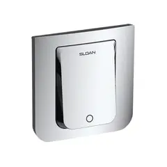 CORONA - Fluxómetro Para Orinal Tru Flush De Push 1 Litro Panel Metálico