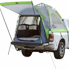 undefined - Carpa para Carro 2 Personas Gris Verde JOYTUTUS Semiautomática con Toldo
