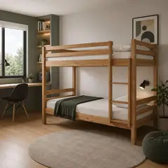 MUEBLES 2020 - Camarote Sencillo Bali - Almendra