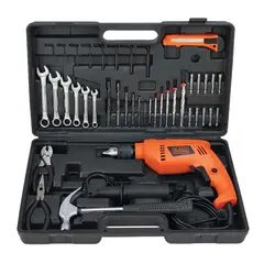 BLACK+DECKER - Kit Taladro Percutor 1/2-pulg 550W 2800RPM + 40 Accesorios