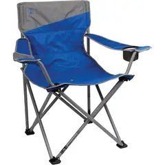 COLEMAN - Silla De Campo Plegable de Acero Rojo con Portavasos