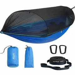 SUNYEAR - Hamaca Nailon 70D Una Persona 269x140 cm