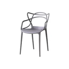 VIRTUAL MUEBLES - Silla Palermo 80x52 cm Color Gris